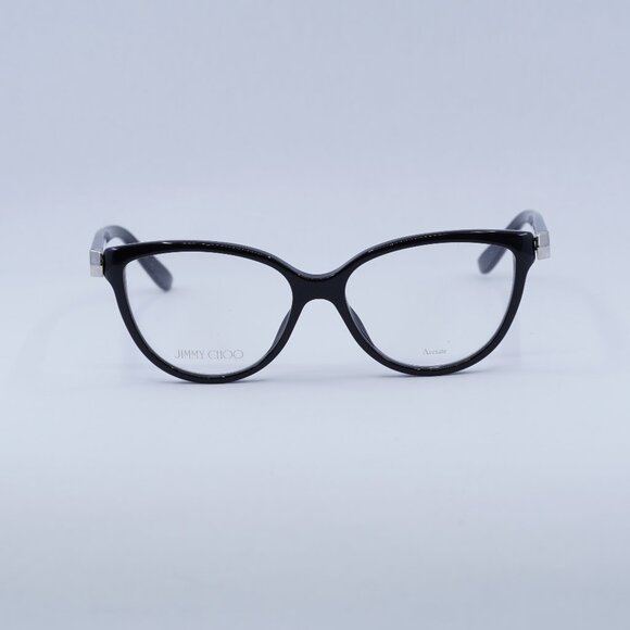 🕶️ New Jimmy Choo JC226 0807 00 Eyeglasses - Black Frame 53mm - Picture 3 of 11